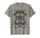 Vintage 1961 65yr 65th Birthday Gifts for Men 65 Years Old T-Shirt