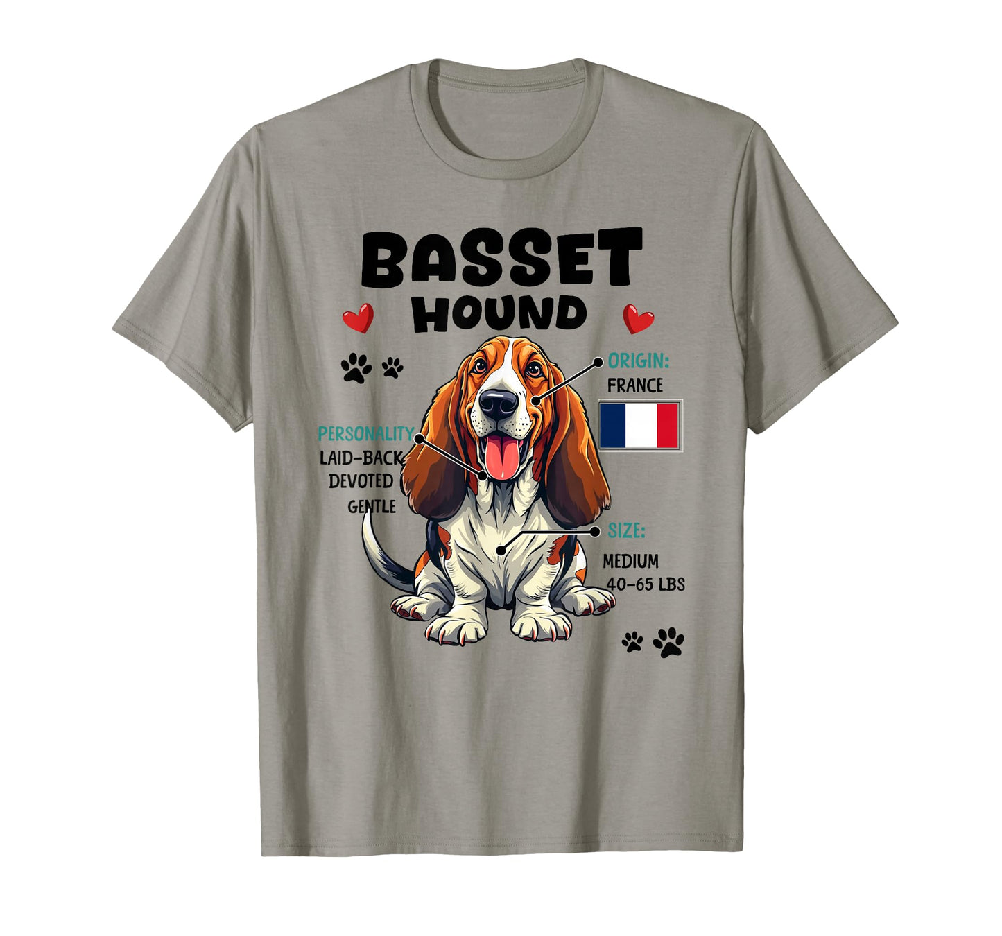 Basset Hound Owner Funny Basset Hound Lover T-Shirt