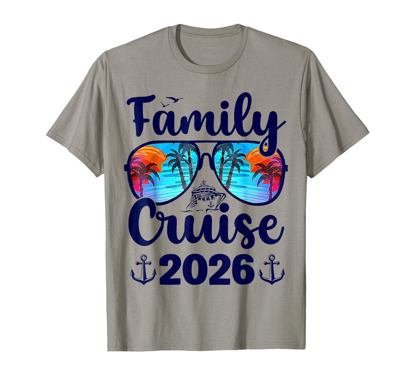 Family Cruise 2026 Summer Vacation Matching Family Cruise T-Shirt