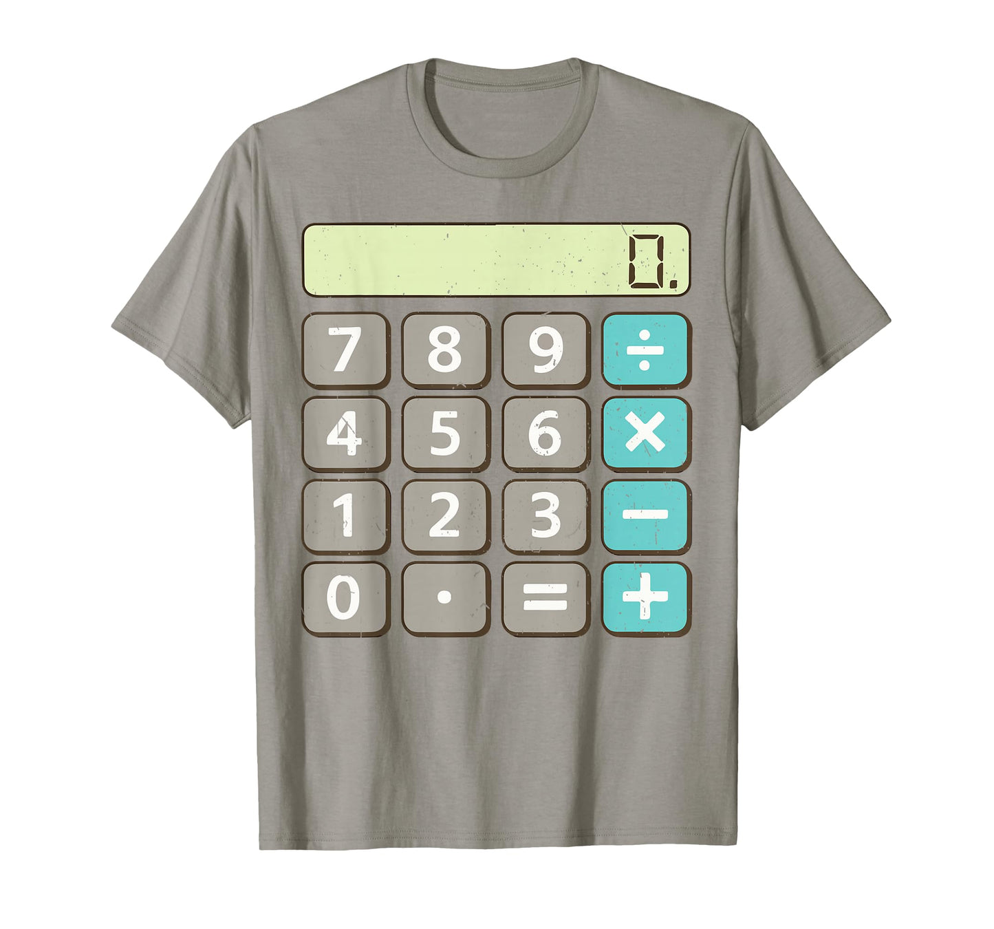 Kids & Adult Calculator Halloween Costume Math Teacher Funny T-Shirt