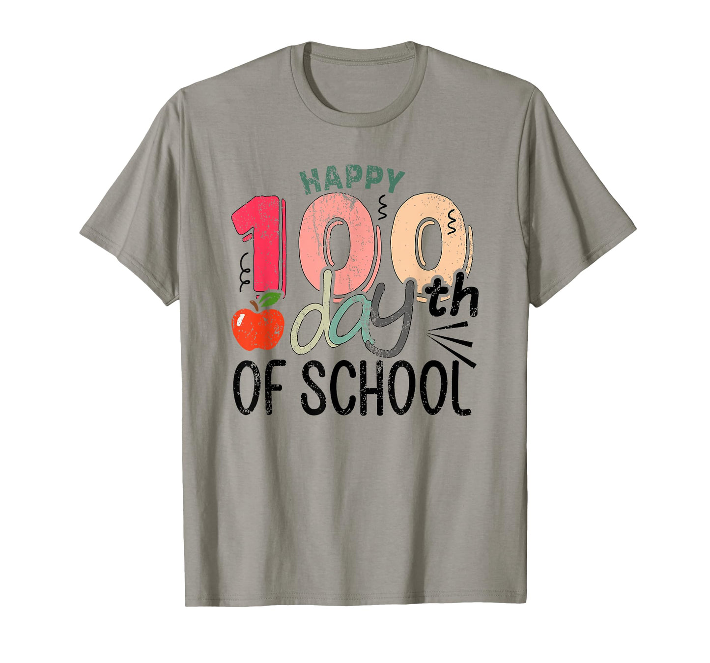 Happy 100th Day of School Student Design, 100 Days of School T-Shirt