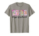 Preppy 67+33 Days of School Coquette Bow 100 Days Kid T-Shirt