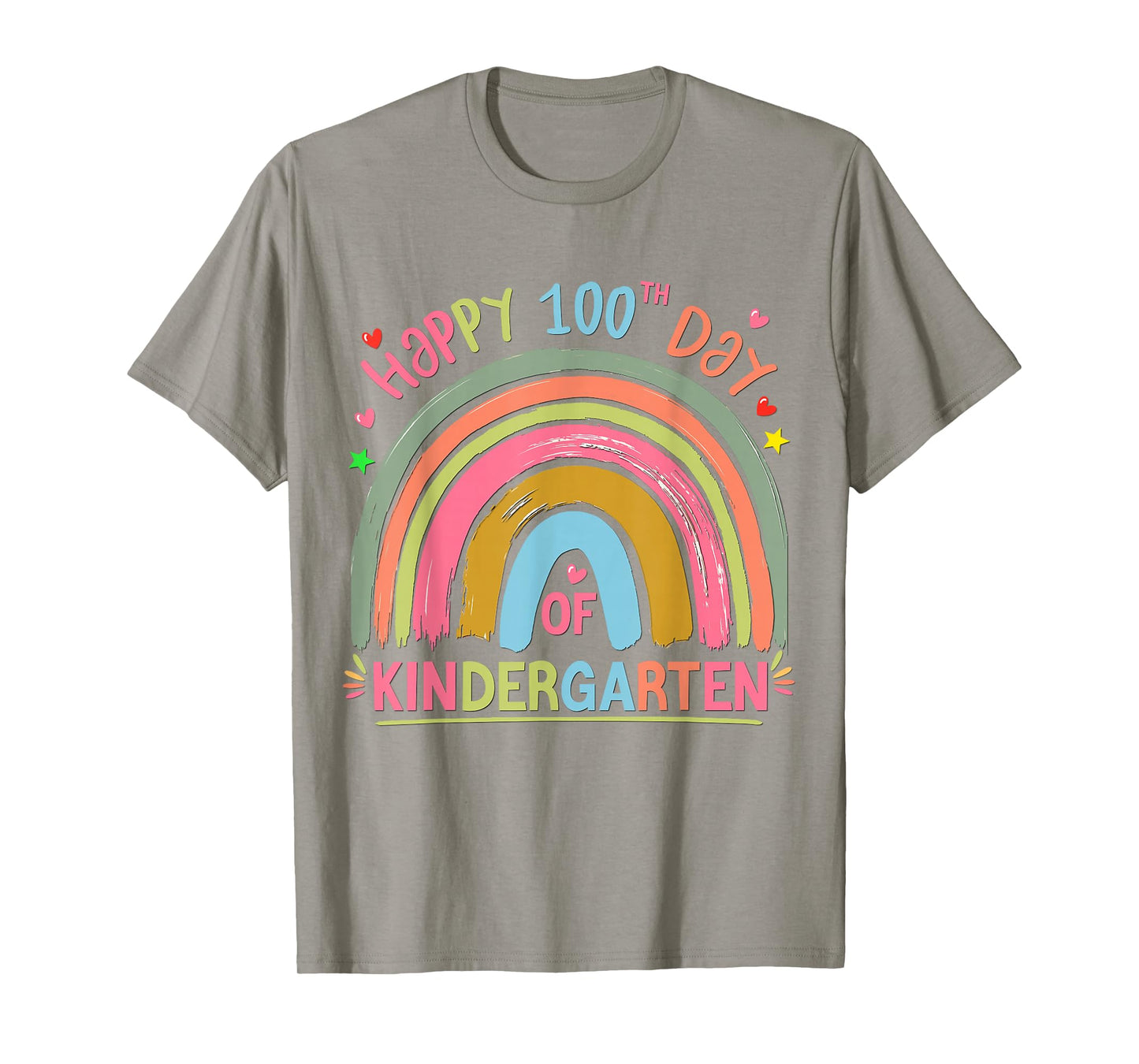 Happy 100 Days of School Teacher Girls Kids Womens T-Shirt