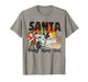 Santa Bring Show Feed Funny Famer Christmas T-Shirt