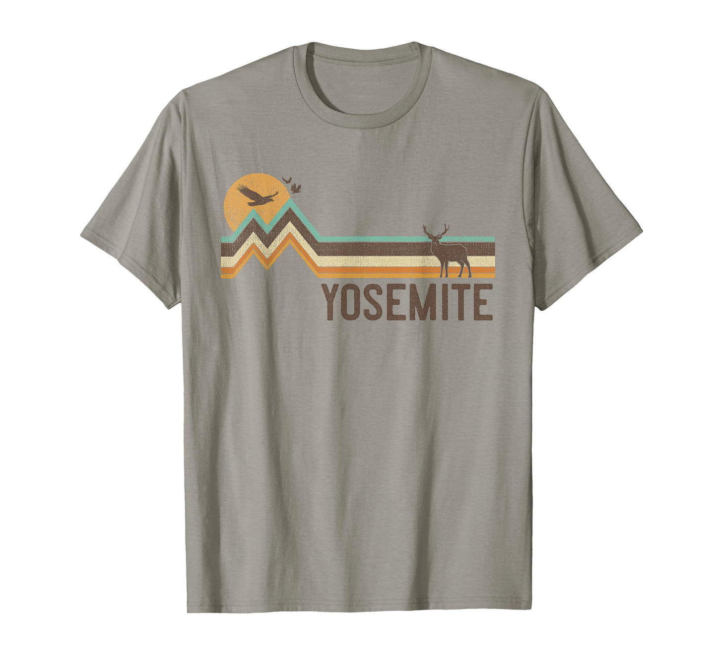Yosemite - Vintage Men Women 70s 80s Graphic Cool Nature T-Shirt