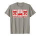Valentines Cherry Coquette Bow XOXO I Love You Cherry Much T-Shirt