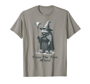 'TWAS The tism M'lord Funny Meme Frog Witch Autism Awareness T-Shirt