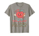 Mrs. Walker Cute Retro Apple Pencil Teacher Design T-Shirt