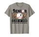 Senior Mom Class of 2026 Cute Baseball Player Graduation T-Shirt