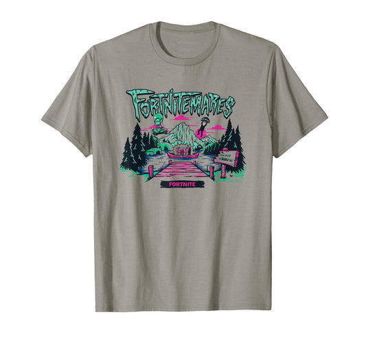 Fortnite Halloween Fortnitemares Jason Dropping Into Lake T-Shirt
