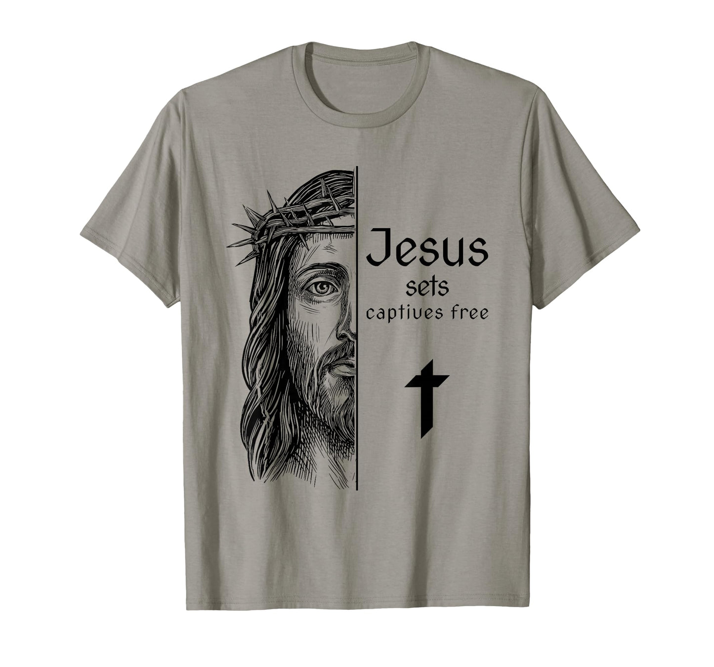 Jesus Sets Captives Free Redemption Hope Christian T-Shirt