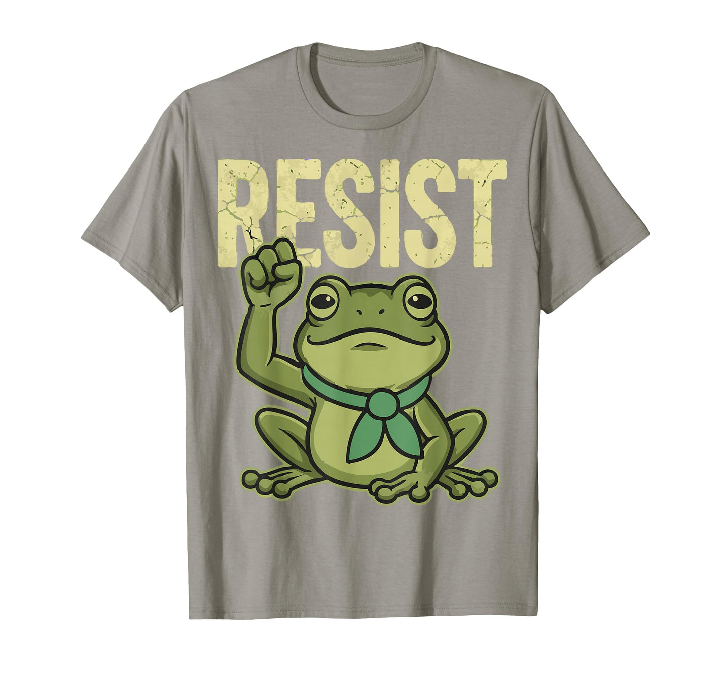Frogs Against Fascism -Cute and Funny Frog Design T-Shirt