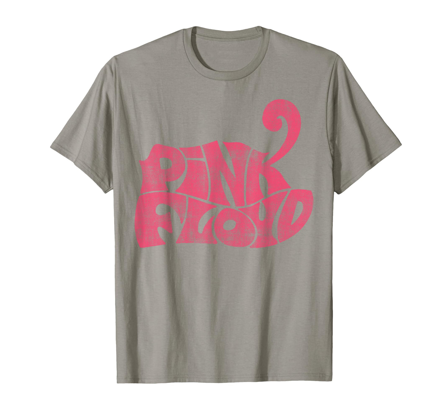 Official Pink Floyd Retro Logo Classic Band Vintage Music T-Shirt