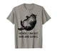Cat Father I Am But Skin and Bones Funny Cat Dad Meme Humor T-Shirt