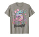 Kids I'm Officially A Handful Five 5th Birthday Girls Boys T-Shirt