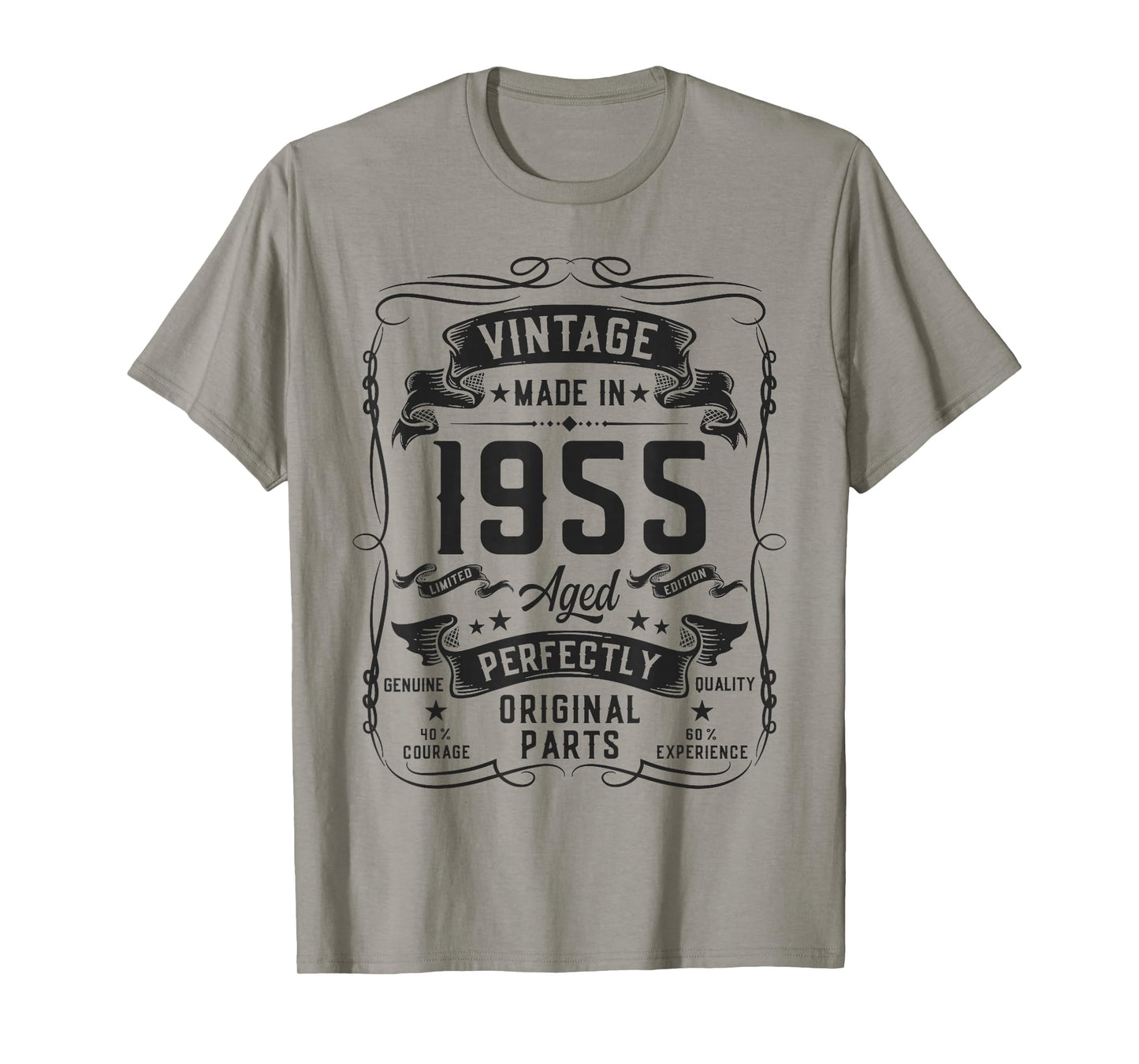 Vintage 1955 71yr 71st Birthday Gifts for Men 71 Years Old T-Shirt