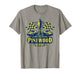 Pinewood Derby Cub Scouts Checkered Flag Racing Trophy Logo T-Shirt