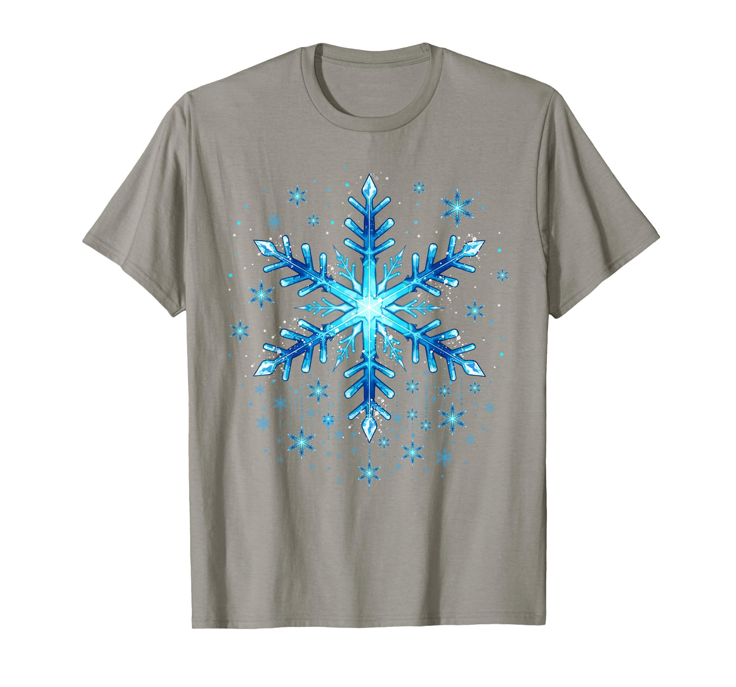 Snowflake Costume Winter Christmas Matching Mens Womens Kids T-Shirt