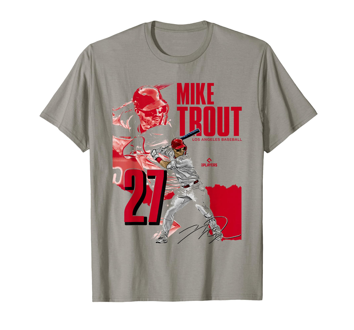 Mike Trout | Los Angeles A MLB Baseball Players| MLBMTR304N T-Shirt