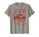 Toyota I Love My Camry Vintage Heart Portrait T-Shirt