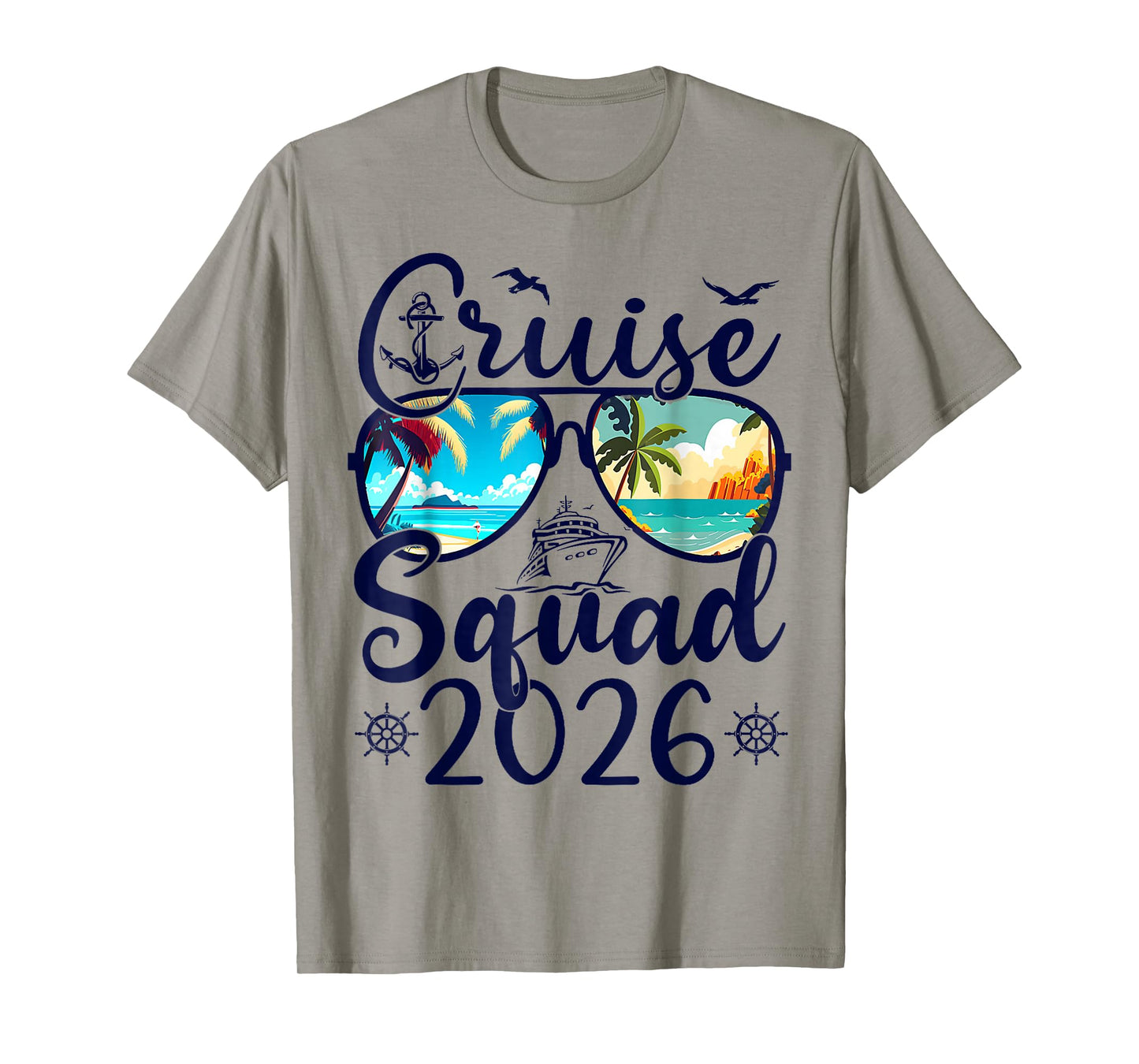 Cruise Squad 2026 Summer Vacation Matching Family Cruise T-Shirt