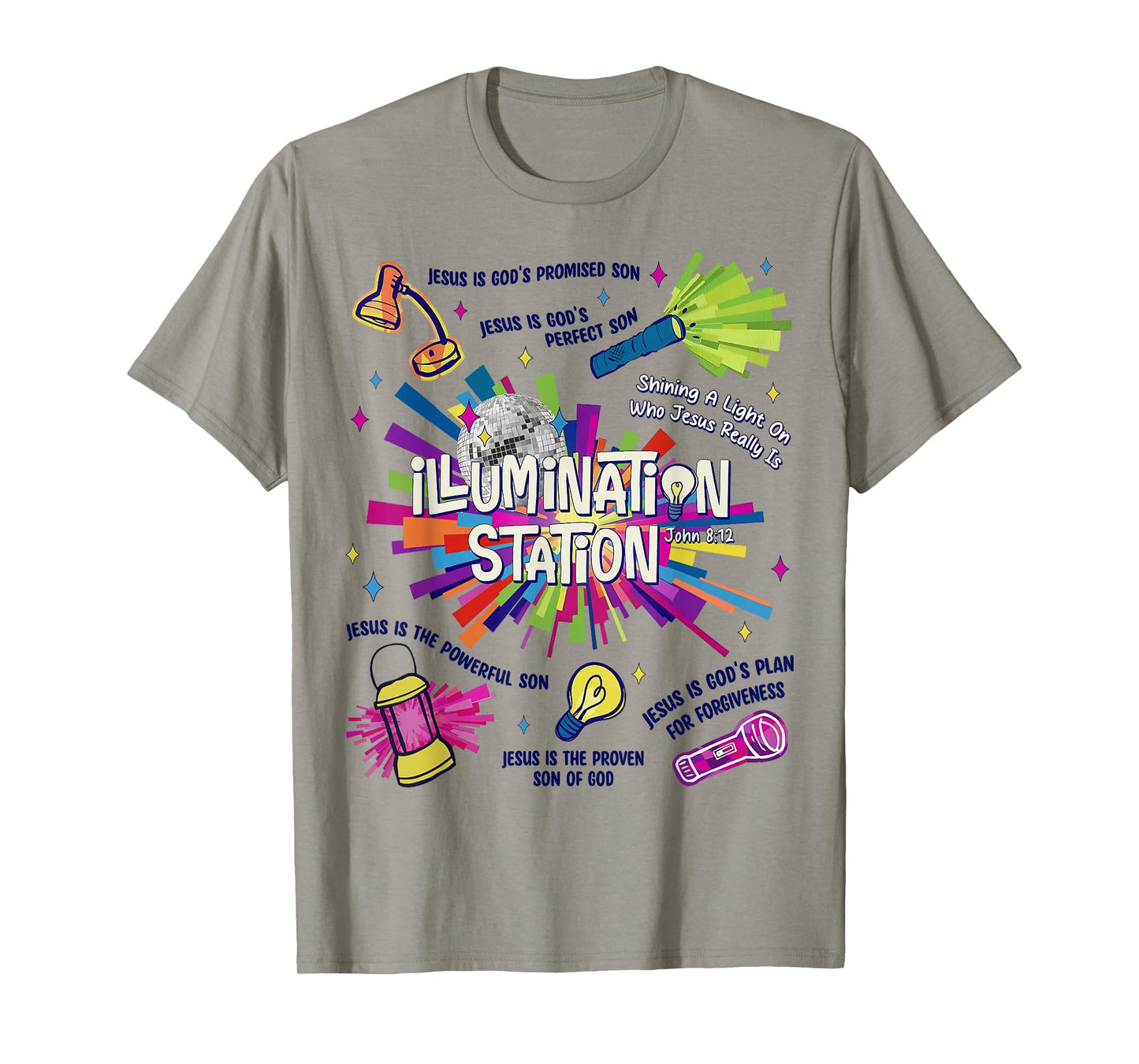 Illumination Station VBS 2026 Bible School Christian Lights T-Shirt