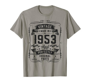 Vintage 1953 73yr 73rd Birthday Gifts for Men 73 Years Old T-Shirt