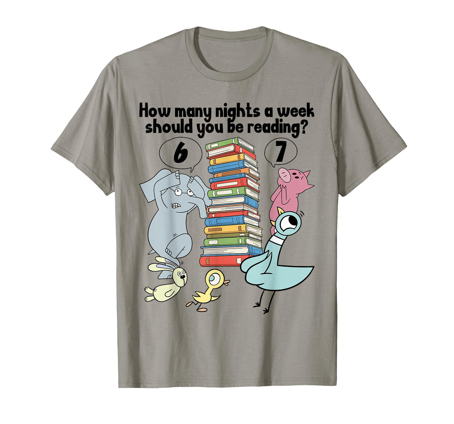How Many Nights a Week Should You be Reading? 6–7 T-Shirt