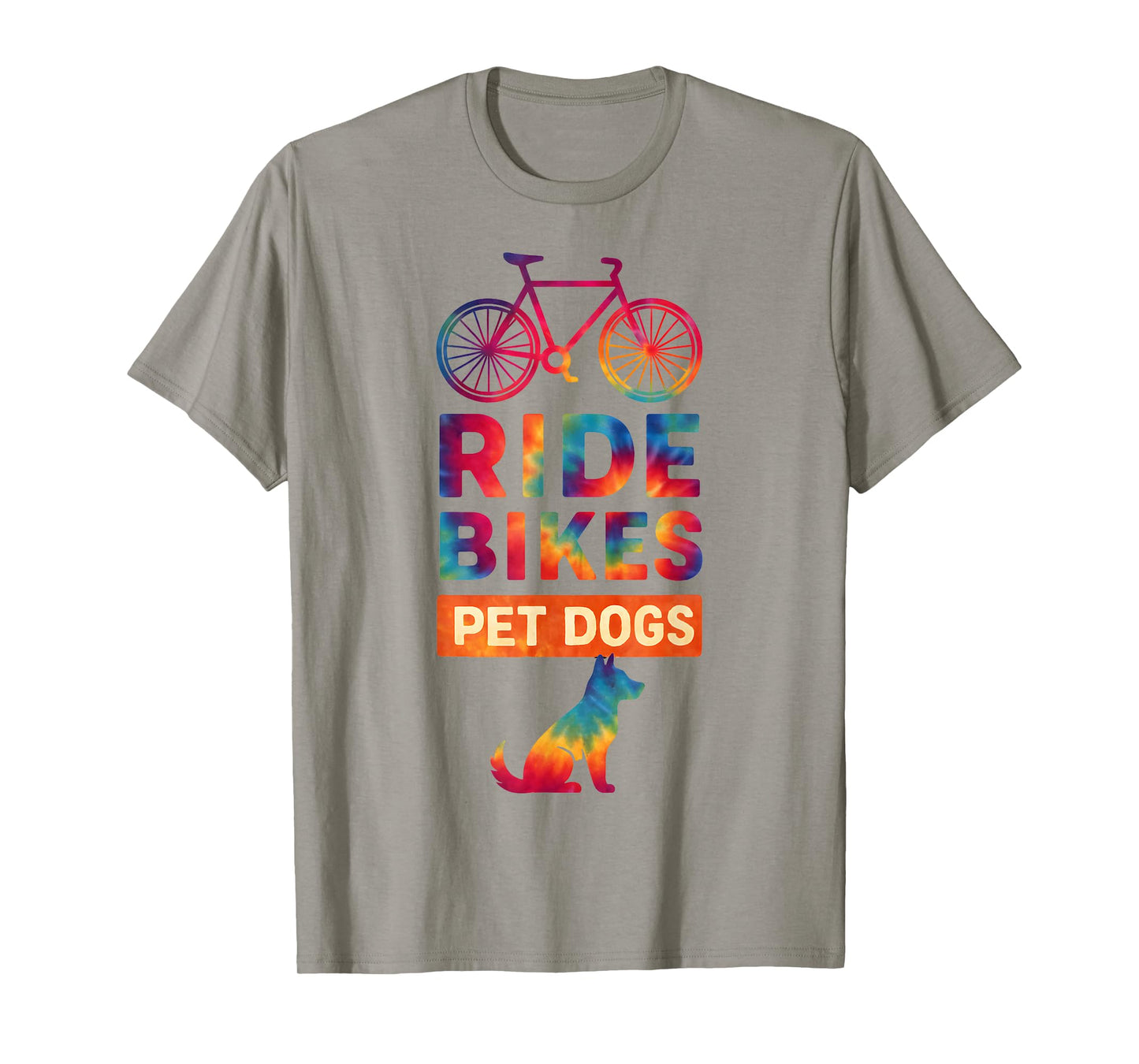 Ride Bikes Pet Dogs Bicycle Cycling Biking Dog Lover T-Shirt