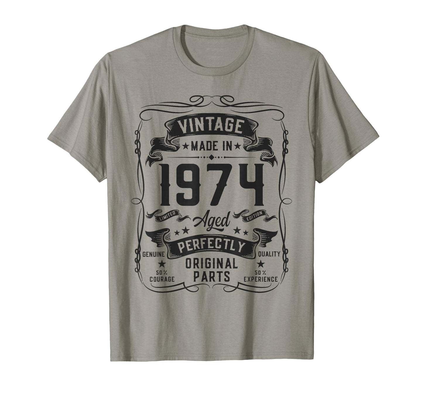 Vintage 1974 52yr 52nd Birthday Gifts for Men 52 Years Old T-Shirt