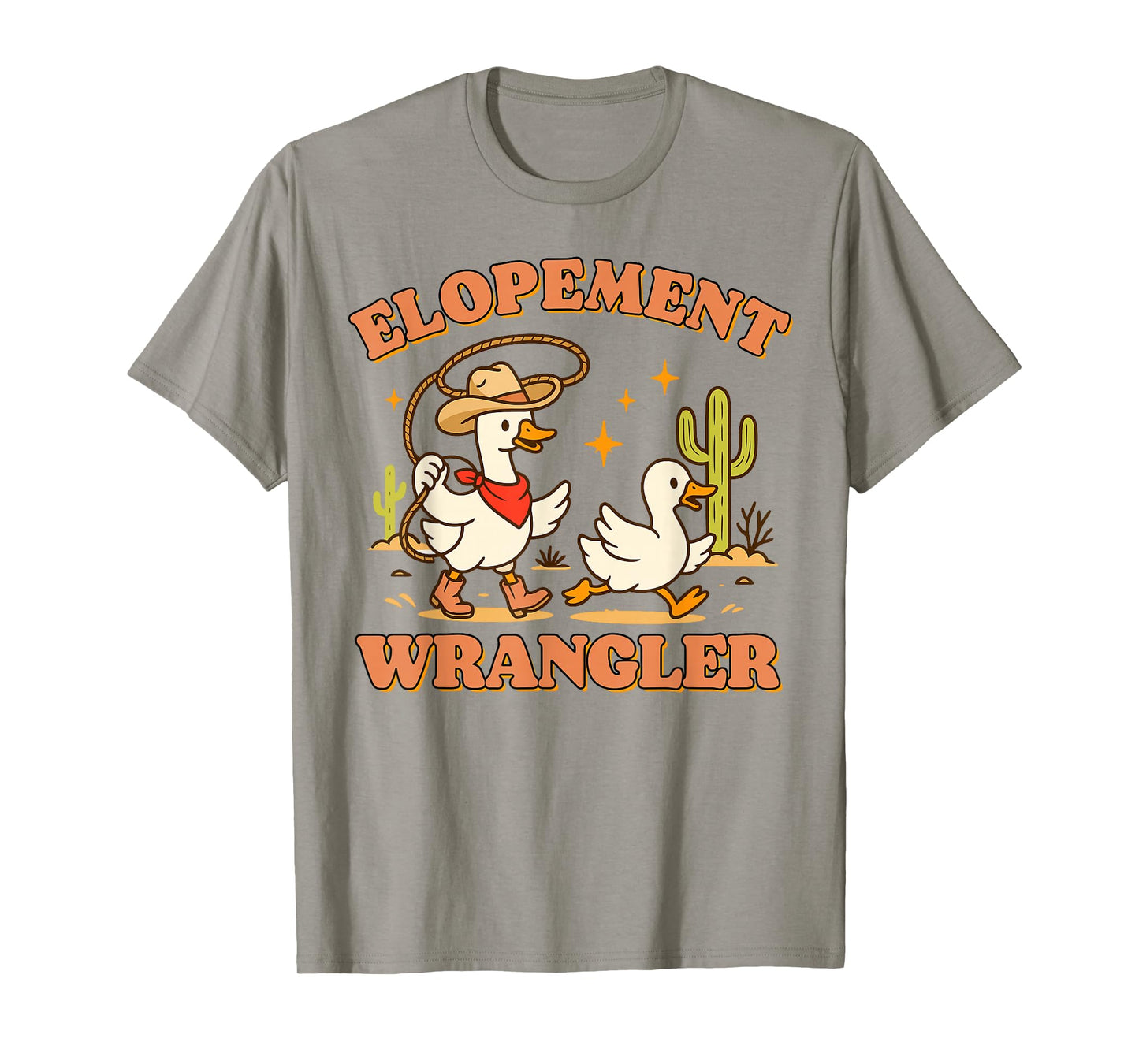 Behavior Analyst ABA Squad Silly Goose Elopement Wrangler T-Shirt
