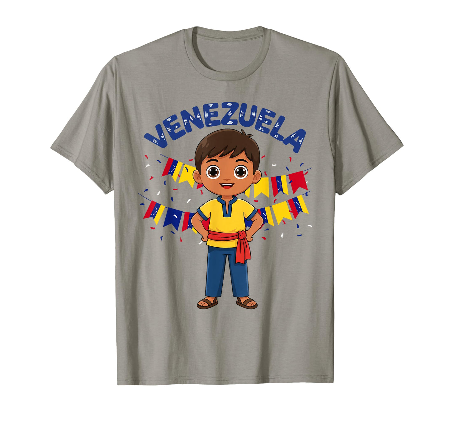 Venezuela Venezuelan Boy Traditional Outfit Wear Heritage T-Shirt