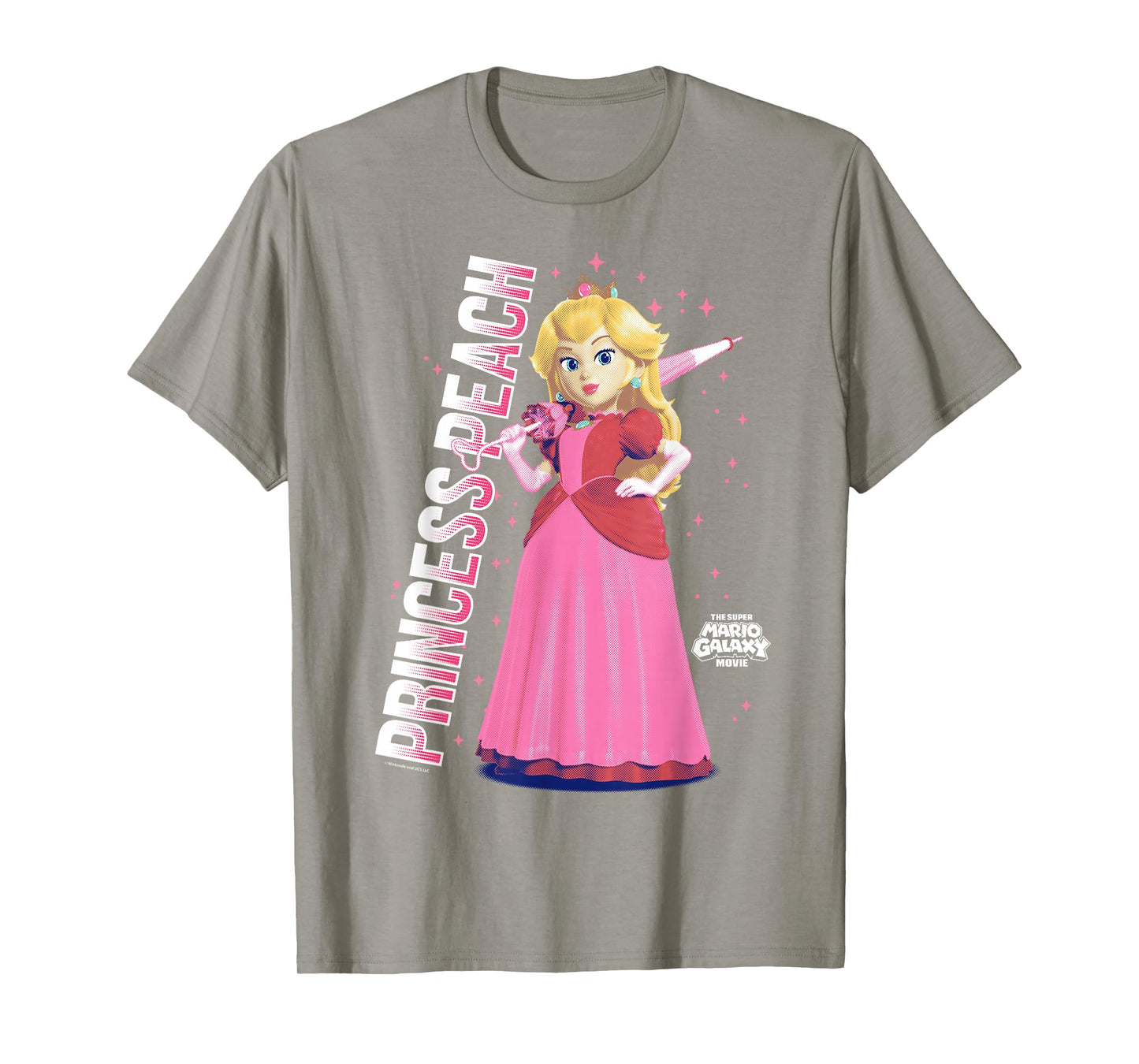The Super Mario Galaxy Movie Galatic Princess Peach T-Shirt