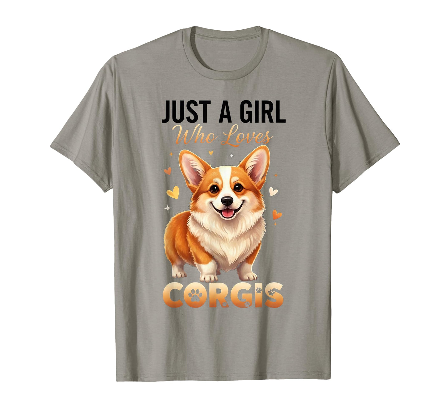 Just A Girl Who Loves Corgis T-Shirt