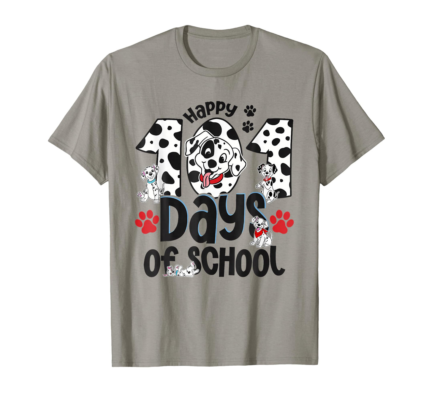 Happy 101 Days School Cute Dog 100 Days Smarter Student Kids T-Shirt