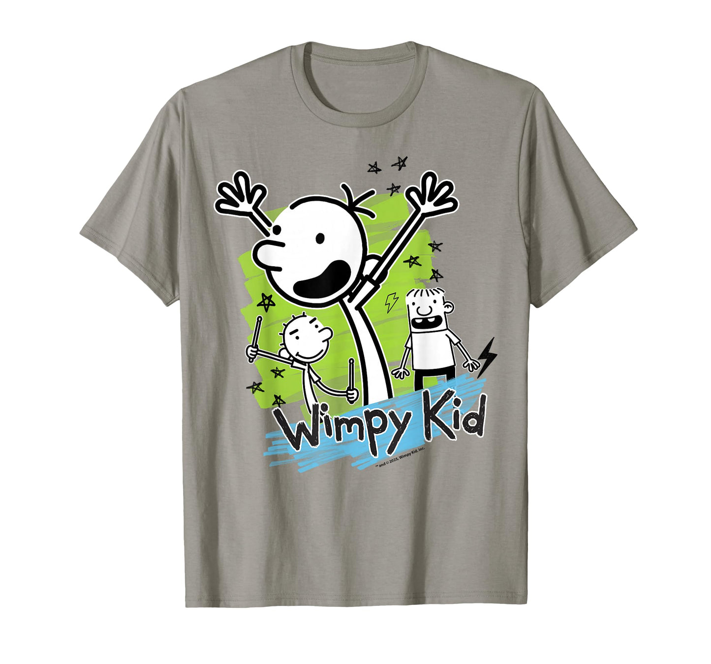 Diary of a Wimpy Kid Greg Heffley Cartoon Stick Characters T-Shirt