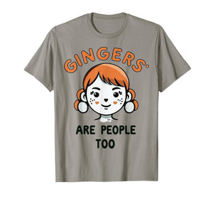 Shrinking Summer Gingers are People Too Meme T-Shirt