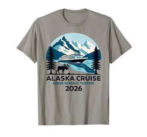 Matching Family Friends and Group Alaska Cruise 2026 T-Shirt