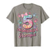 Kids I'm Officially A Handful Five 5th Birthday Girls Boys T-Shirt