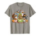Funny Thanksgiving Turkey in Disguise Squad Animal Costumes T-Shirt