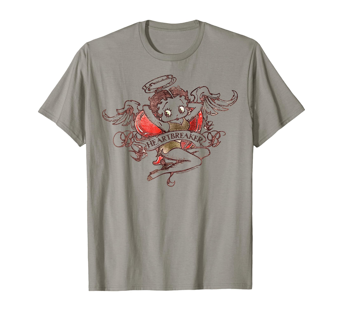 Betty Boop Betty Heartbreaker Angel T-Shirt