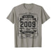 Vintage 2009 17yr 17th Birthday Gifts for Boys 17 Years Old T-Shirt