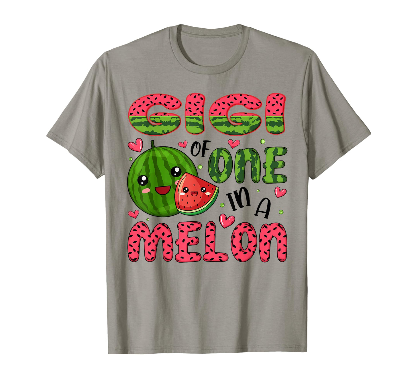 Gigi of One in A Melon 1St Birthday Watermelon Party T-Shirt