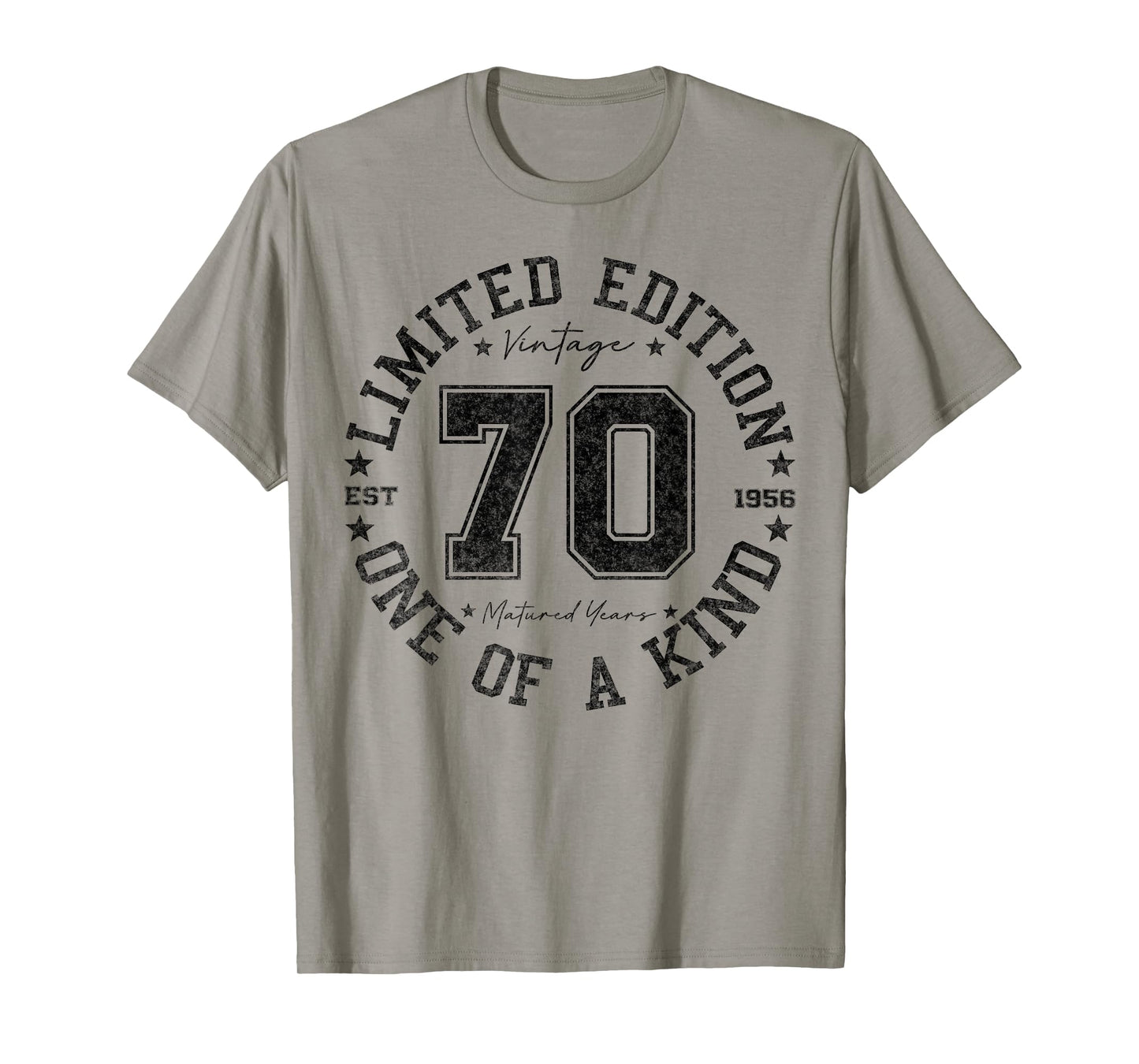 70 Year Old Gifts Vintage 1956 Limited Edition 70th Birthday T-Shirt