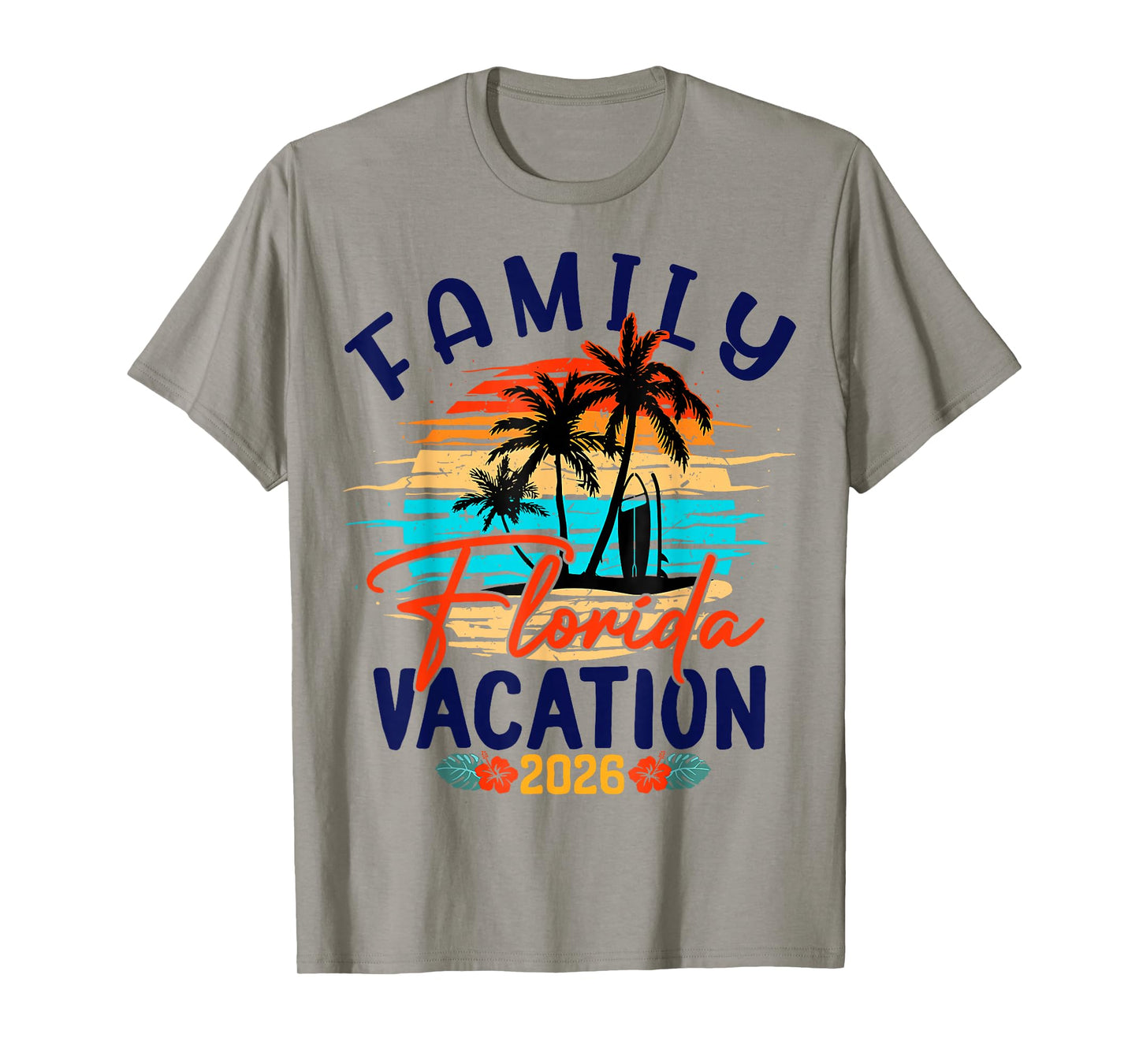 Family Florida Vacation 2026 Summer Vacation Matching Group T-Shirt