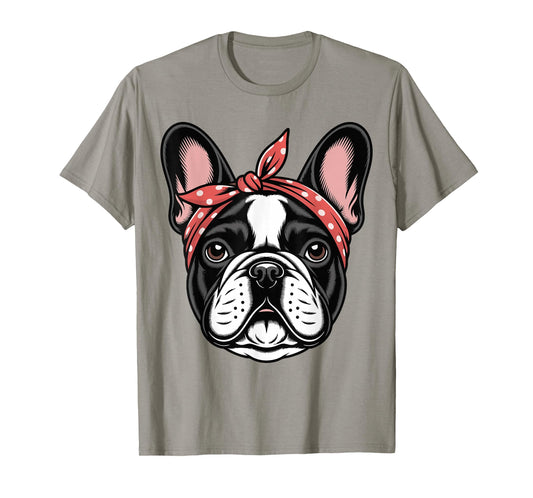 Girl French Bulldog T-Shirt