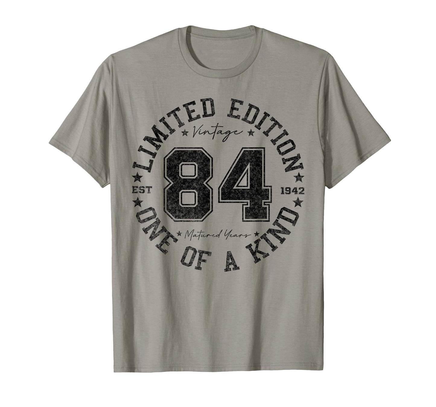 84 Year Old Gifts Vintage 1942 Limited Edition 84th Birthday T-Shirt