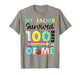 My Teacher Survived 100 Days of Me Dab 100 Days of School T-Shirt