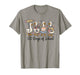 100 Days of School Duck Silly Goose Teacher 100 Days Smarter T-Shirt