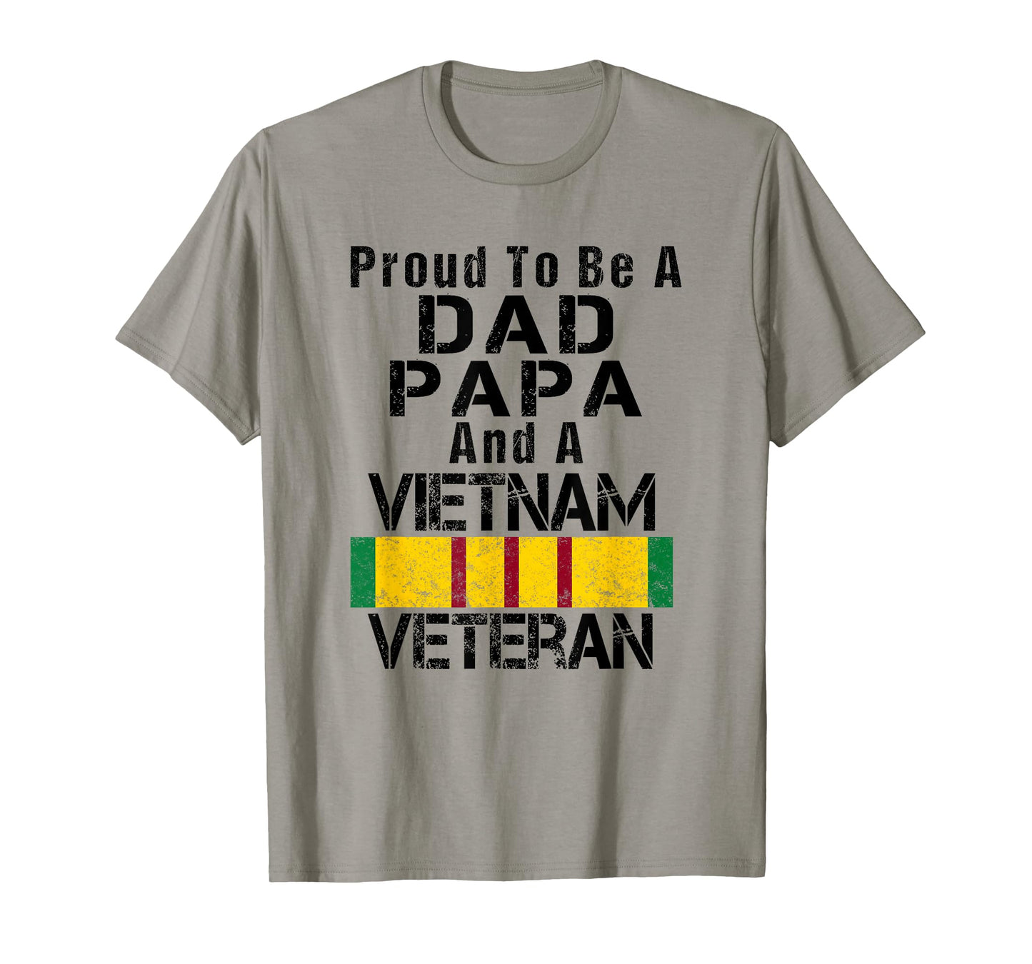 Veteran's Day - Proud Dad Papa Vietnam Veteran T-Shirt